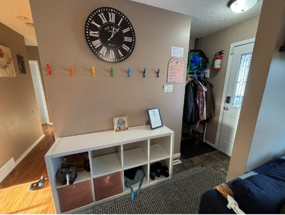 Raelynn's entry to daycare space